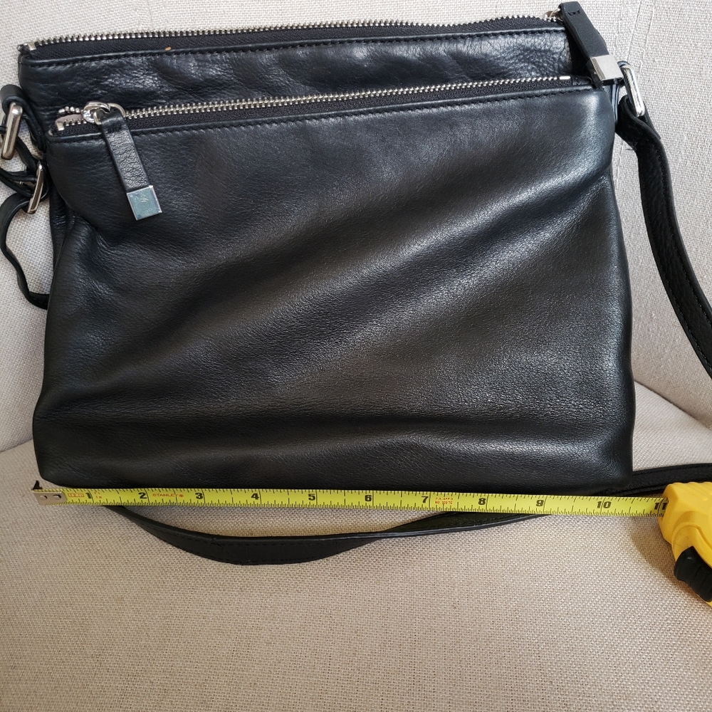 Margot Black leather crossbody excellent condition